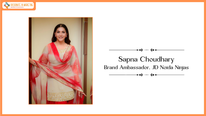 Haryanvi singer and Bigg Boss 11 star Sapna Choudhary joins UPKL franchise JD Noida Ninjas as Brand Ambassador