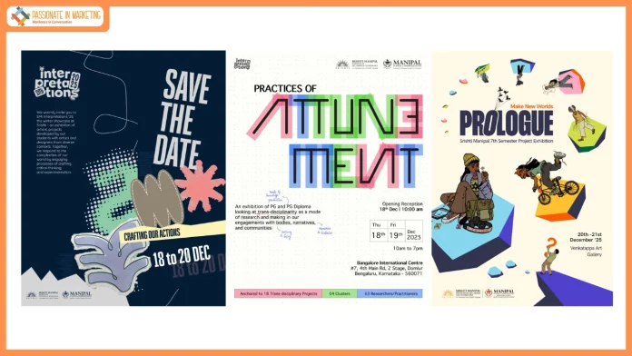 Exhibition of the works of the 7th semester students of the undergraduate programme at Venkatappa Art Gallery, Bengaluru, 20-21 December 2025