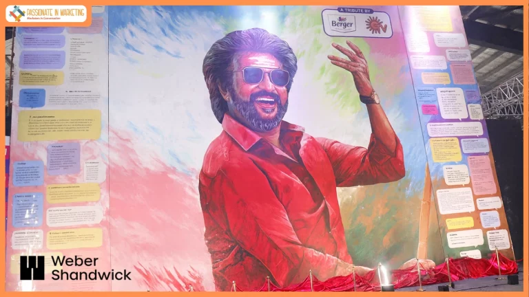 Berger Paints and Sun TV Unveil Grand Mural Tribute to Superstar’s 50 Years in Cinema