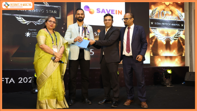 SaveIN Wins ‘Fintech Rising Star Award’ at India Fintech Awards 2025