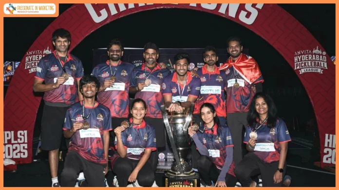 Credicon Mavericks Crowned Champions as Hyderabad Pickleball League Concludes a Thrilling Inaugural Season