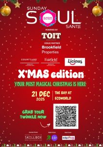 Sunday Soul Sante – Christmas Edition Comes to The Bay at Ecoworld by Brookfield Properties
