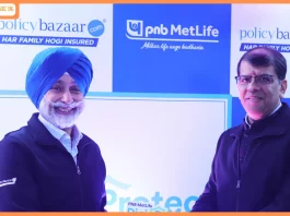 Sarbvir Singh, Joint Group CEO, PB Fintech and Sameer Bansal- MD & CEO, PNB MetLife