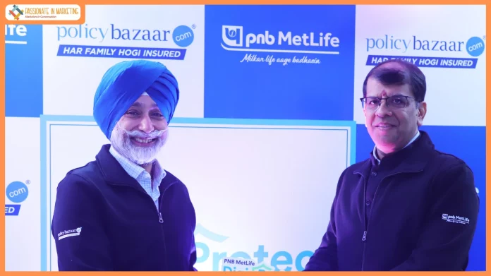 Sarbvir Singh, Joint Group CEO, PB Fintech and Sameer Bansal- MD & CEO, PNB MetLife