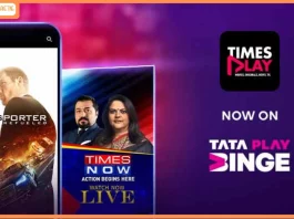 Tata Play Binge Partners with Times Play to Enrich Viewer Experience with Blockbusters, Hit Shows, Pickleball, News & More