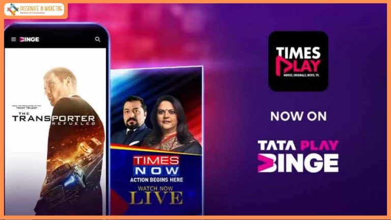 Tata Play Binge Partners with Times Play to Enrich Viewer Experience with Blockbusters, Hit Shows, Pickleball, News & More