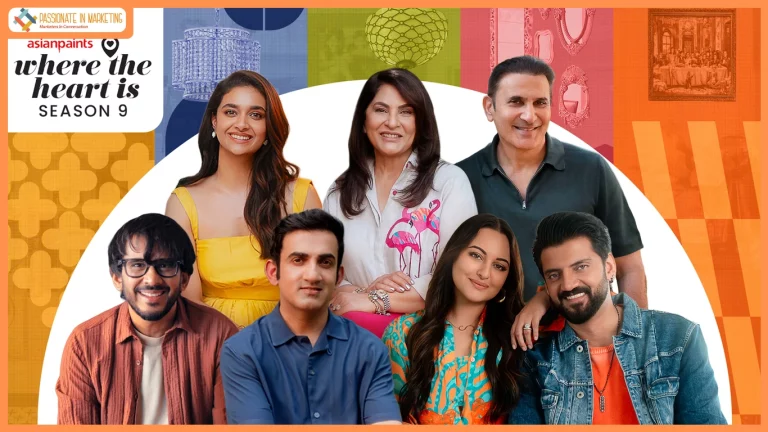 Asian Paints Where The Heart Is returns with five exquisite home tours in Season 9, showcasing how celebs are redefining homes through colour, emotion, identity and design