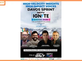 At Davos, NDTV Unveils ‘Davos Sprint’, an Innovative Editorial Approach to Global Conversations