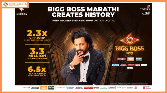 Bigg Boss Marathi Season 6 Delivers a Strong Opening Across Colors Marathi and JioHotstar