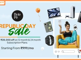 BytePe Kicks Off Republic Day Sale with 24-Month No-Cost EMI and Lowest Prices Ever on Apple & Android Flagship Devices