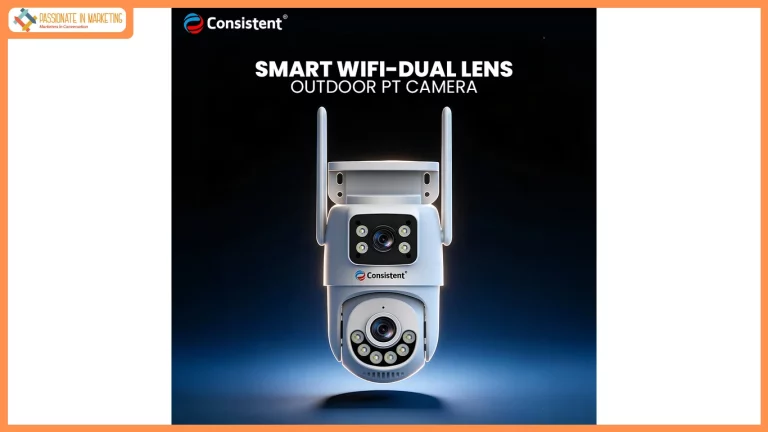 Consistent Infosystems Launches Eye Q Series 2MP+2MP Smart Wi-Fi Dual Lens Outdoor PT Camera