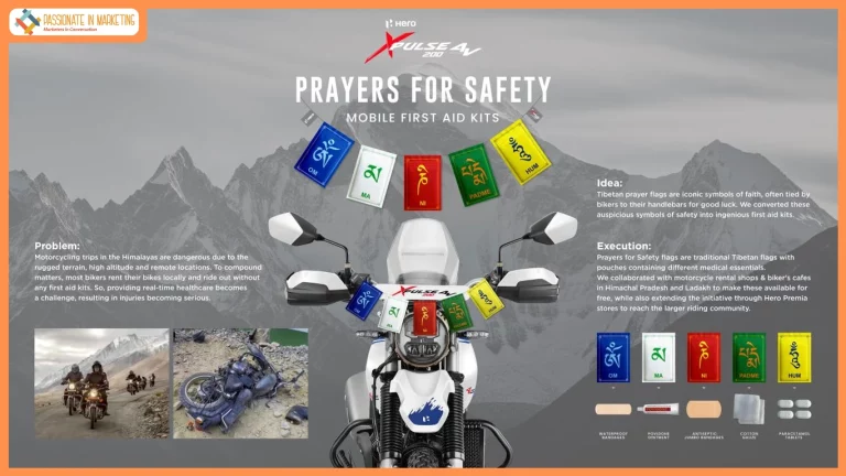 Hero MotoCorp reimagines prayer flags as first-aid for Himalayan bikers