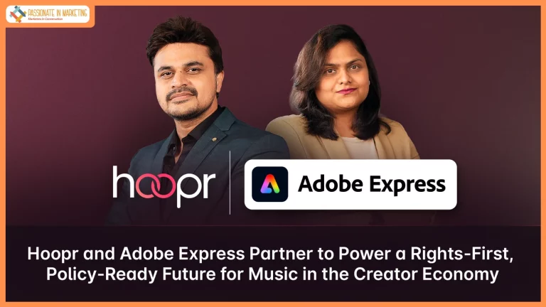 Hoopr Partners with Adobe Express to Enable Rights-First, Policy-Ready Music Usage for Over 12 Million Indian Creators