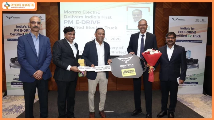 Montra Electric Delivers India’s 1st ‘PM E-DRIVE’ Certified Electric Truck