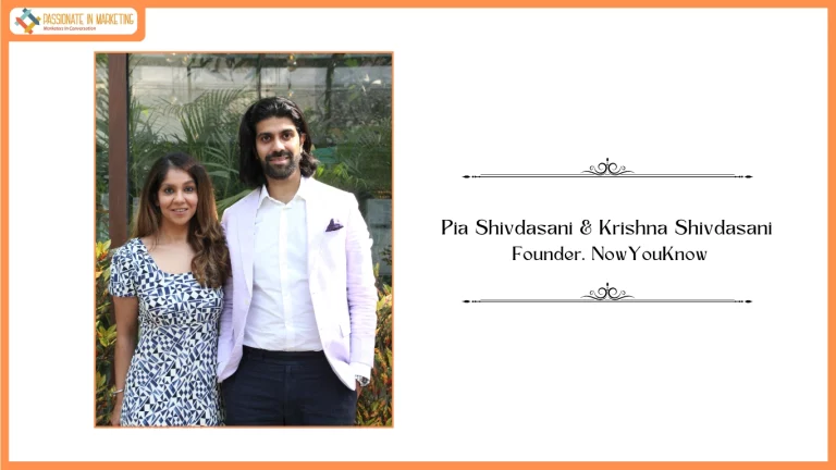 Pia Shivdasani & Krishna Shivdasani, Founder. NowYouKnow (1).JPG