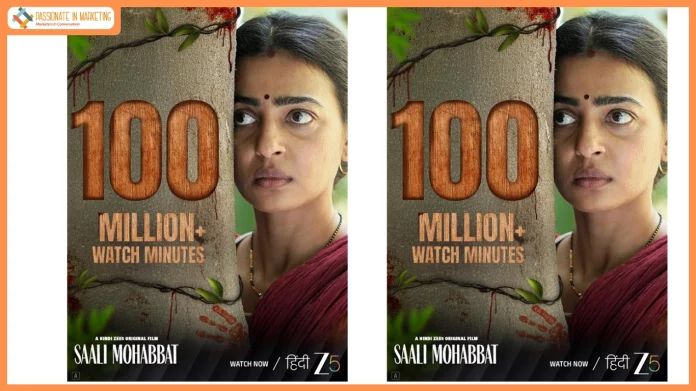 ZEE5 Unveiled an Integrated Marketing Campaign for Saali Mohabbat, Featuring a Special Collaboration with Ferns N Petals