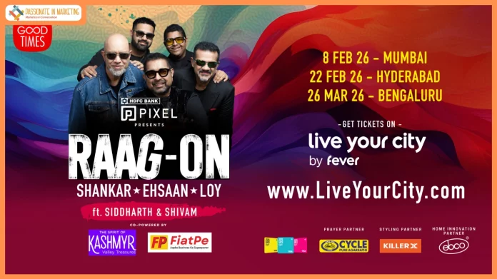 NDTV Good Times Announces Shankar–Ehsaan–Loy’s First-Ever India Tour
