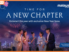 A New Year of Possibilities Takes Flight with Malaysia Airlines’ Global “Time for New Chapters” Campaign