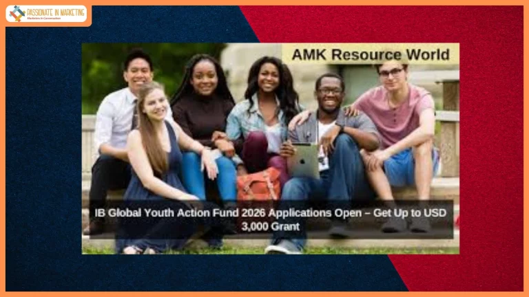 Global Youth Action Fund 2026 applications are now open to all students