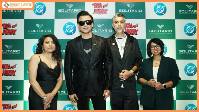 Solitario Partners With Warner Bros. Discovery Global Consumer Products to Launch a New ‘Tom & Jerry and DC Universe’–Inspired Fine Diamond Jewellery Collection