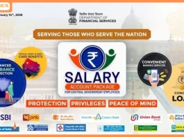 Bank of Baroda Introduces bob Central Government Employees Salary Account under the DFS Initiative