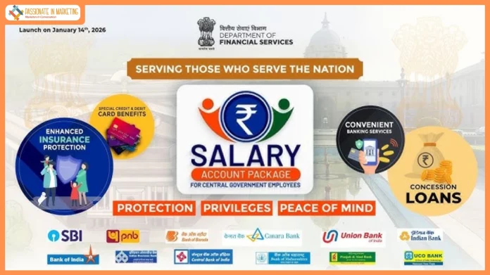 Bank of Baroda Introduces bob Central Government Employees Salary Account under the DFS Initiative