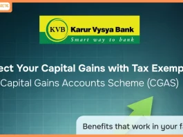 Karur Vysya Bank Launches Capital Gains Account Scheme to Help Taxpayers Maximize Savings