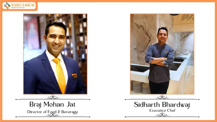 The Westin Jaipur Kant Kalwar Resort & Spa Announces Key Leadership Appointments: Sidharth Bhardwaj as Executive Chef and Braj Mohan Jat as Director of Food & Beverage