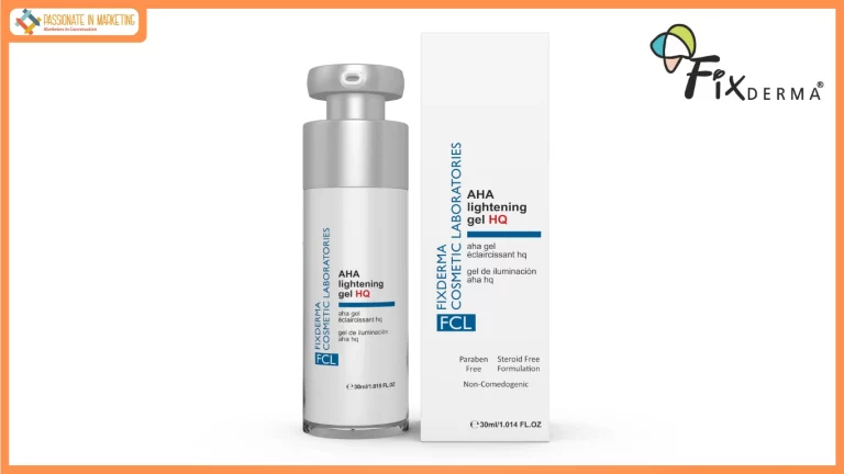 Fixderma Cosmetic Laboratories (FCL) reinforces its leadership in dermatological R&D as it secures a patent for its AHA Lightening Gel HQ