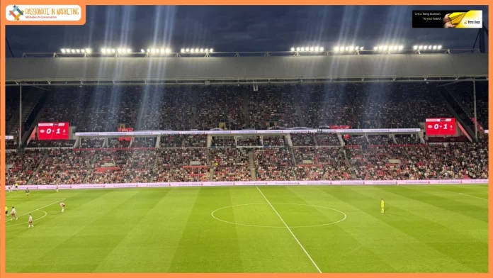 PSV Eindhoven upgrades the fan experience inside iconic Philips Stadion with four new ‘game changing’ 8m Philips dvLED scoreboards