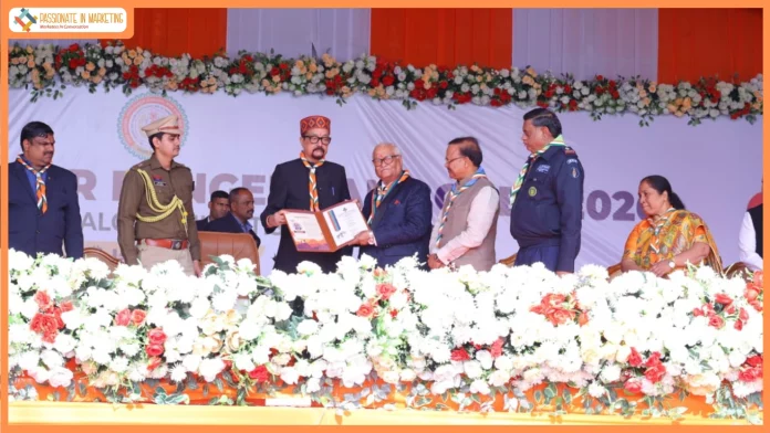 Shri Naresh Kaushal, Editor of Dainik Tribune, Honoured with the Highest Award of the Bharat Scouts and Guides – ‘Silver Elephant Award’ Shri Naresh Kaushal, Editor of Dainik Tribune, Honoured with the Highest Award of the Bharat Scouts and Guides – ‘Silver Elephant Award’
