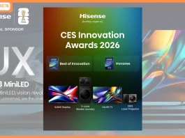Hisense Showcases Next-Gen Display Tech at CES 2026