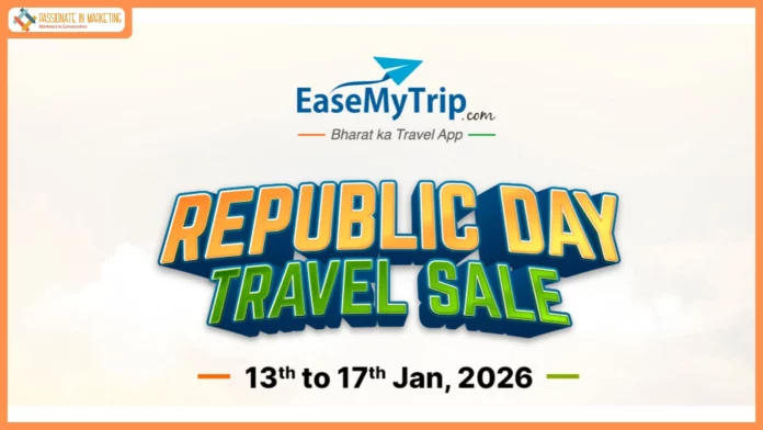 EaseMyTrip Announces ‘Republic Day Travel Sale’ with Big Savings Deals on Flights, Hotels, Buses, Cabs, and Holiday Packages