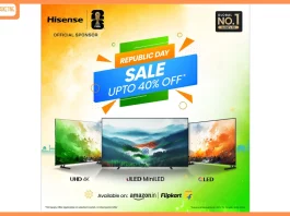 Hisense and Toshiba Unveil Republic Day Sale 2026: Discounts of Up to 40% on Smart TVs Across Amazon and Flipkart