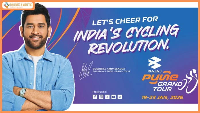 Mahendra Singh Dhoni Extends Support To Bajaj Pune Grand Tour 2026 as Goodwill Ambassador