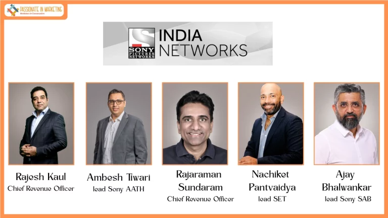 Sony Pictures Networks India Announces Leadership Realignment to Accelerate Content – First Vision