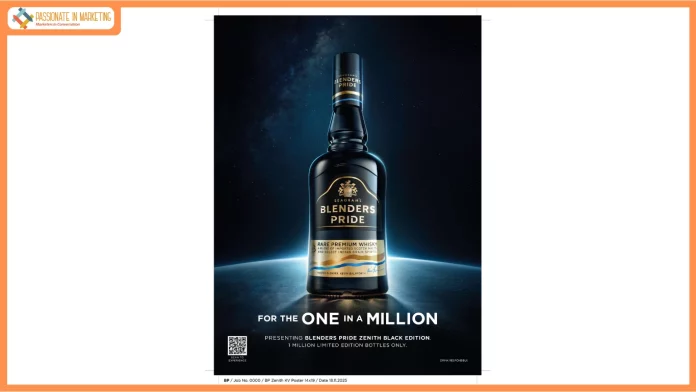 Iconic Category Leader, Blenders Pride Announces the Launch of Zenith Black Edition