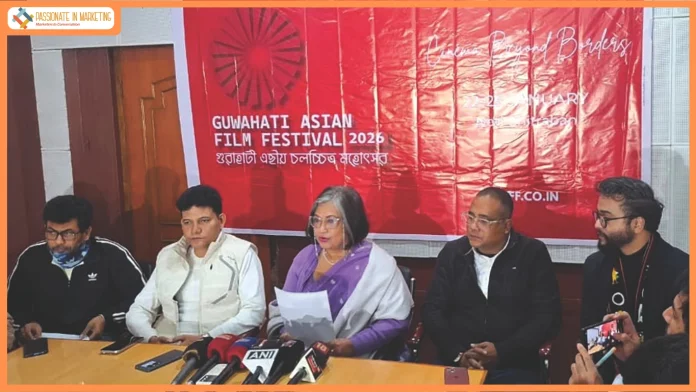 Guwahati Asian Film Festival (GAFF) 2026 lineup unveiled; festival to be held from January 22–25 at Jyoti Chitraban
