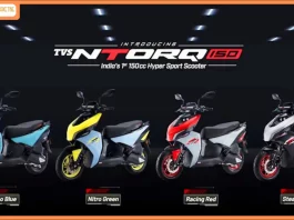 TVS Motor Company Launches New TVC for TVS NTORQ 150, India’s First 150cc Hyper Sport Scooter