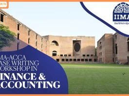 ACCA and IIM Ahmedabad invite extended abstracts for Case Writing Competition in finance and accounting ACCA and IIM Ahmedabad invite extended abstracts for Case Writing Competition in finance and accounting