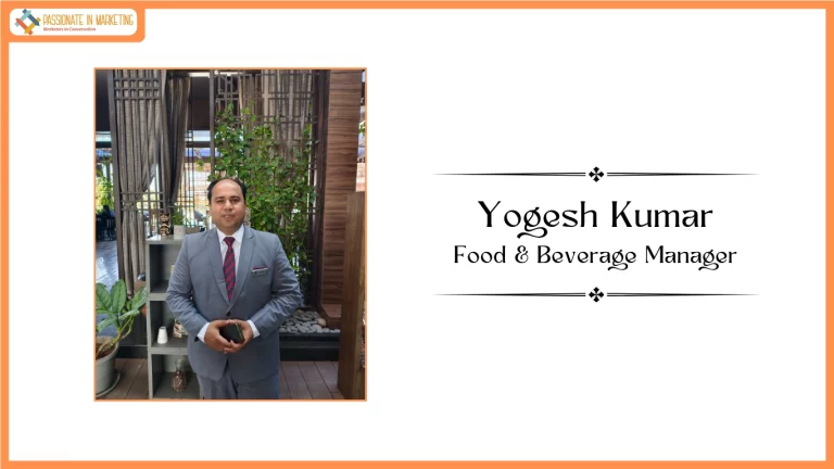 Sayaji Kolhapur Appoints Yogesh Kumar as Food & Beverage Manager