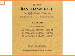 A Half-Century of the Wild: Kairav Engineer Unveils ‘Ranthambhore – 50 Iconic Years’ in a Landmark Exhibition and Tribute to Valmik Thapar