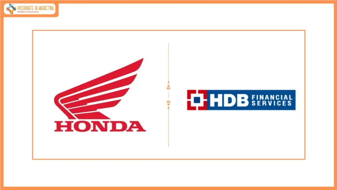 HDB Financial Services Partners with Honda Motorcycle & Scooter India as Preferred Financier HDB Financial Services Partners with Honda Motorcycle & Scooter India as Preferred Financier