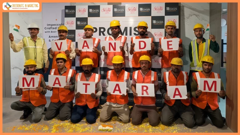 Srishti Group Celebrates Republic Day with ‘Builders of Our City’ Labour Appreciation Initiative at GMLR One