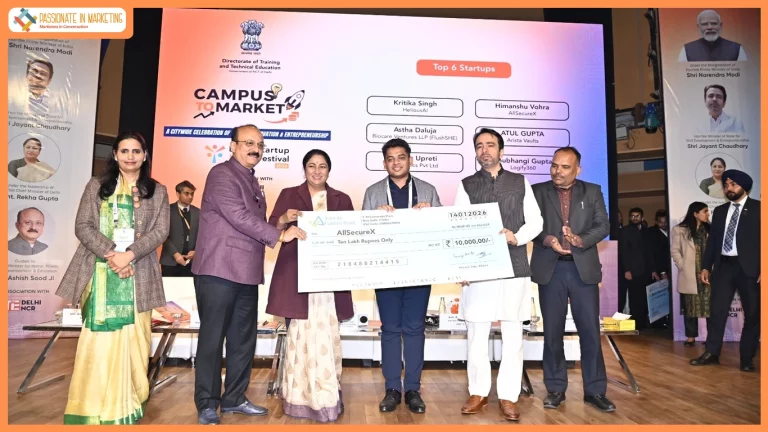 Delhi Govt’s Campus-to-Market Programme Accelerates Student Startups with ₹10 Lakh Seed Grants