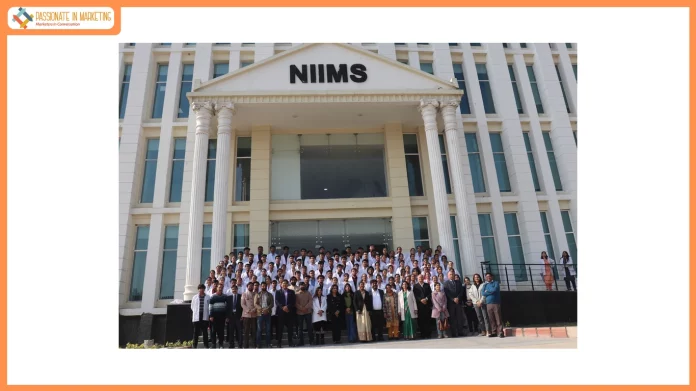 NIIMS Medical College, Greater Noida Organized White Coat Ceremony for MBBS Batch 2025
