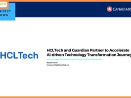 HCLTech and Guardian Partner to Accelerate AI-driven Technology Transformation Journey