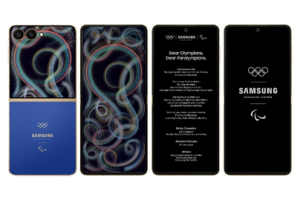 ▲ Special Wallpapers and On/Off Animation for Galaxy Z Flip7 Olympic Edition.