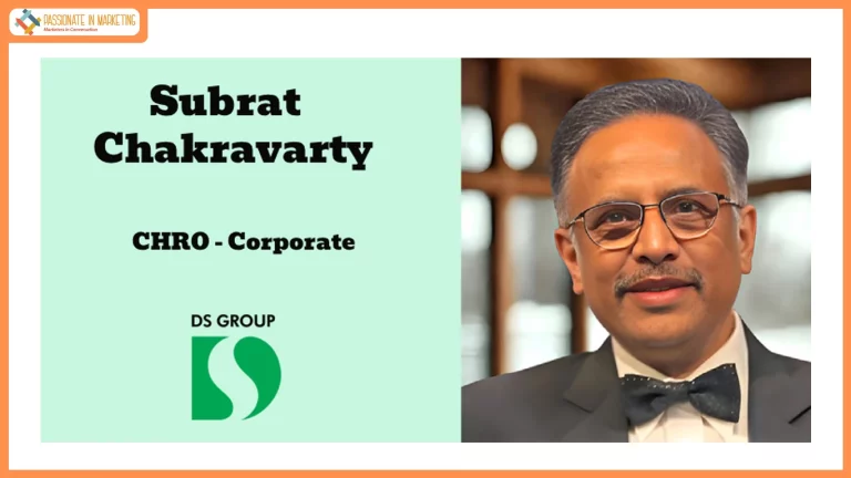 DS Group Appoints Subrat Chakravarty as CHRO, Corporate