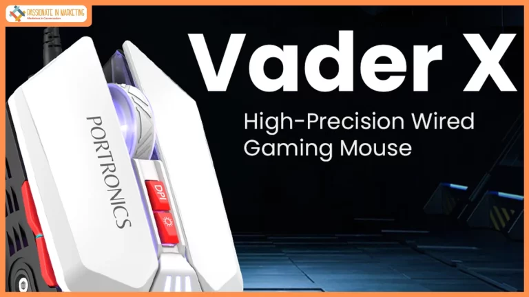 Portronics Introduces Vader X — A High-Precision Wired Gaming Mouse Built for Speed, Control, and Style